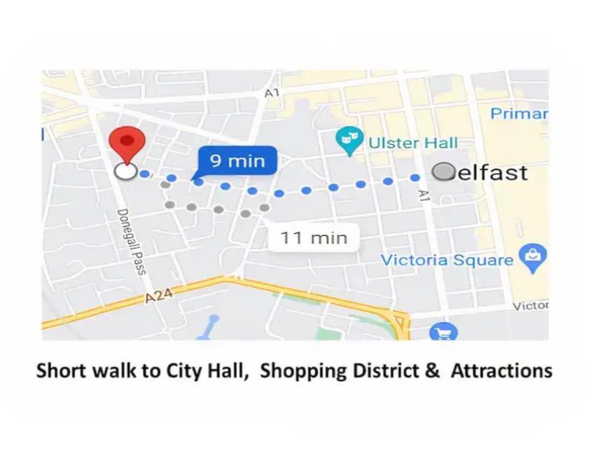 Fantastic Central Location - Parking - Business Or Leisure ベルファスト エクステリア 写真